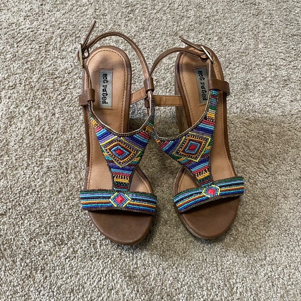 Wedge sandals